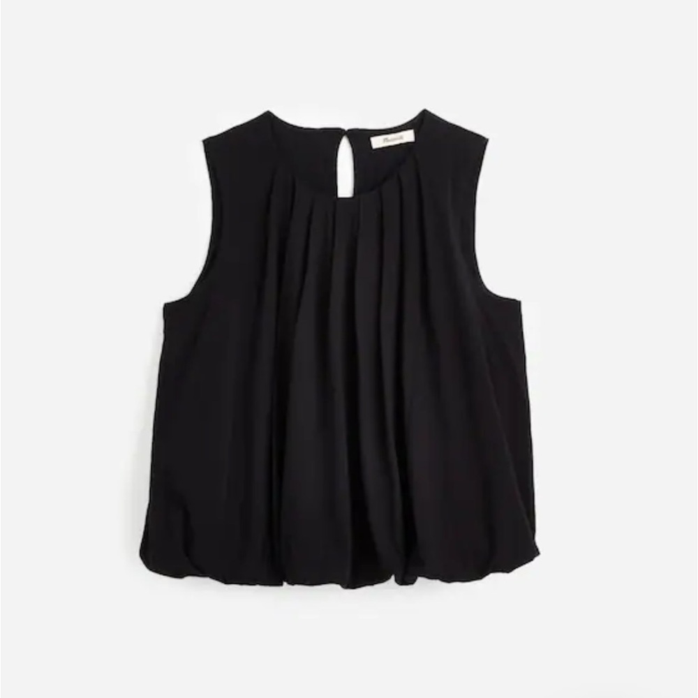 Madewell Bubblehem Sleeveless Crewneck Top/Blouse - Picture 5 of 11